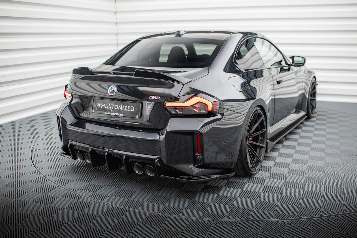 Rear Side Splitters V.3 (For rear valance v.1)  BMW M2 G87
