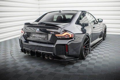 Rear Side Splitters V.3 (For rear valance v.1)  BMW M2 G87