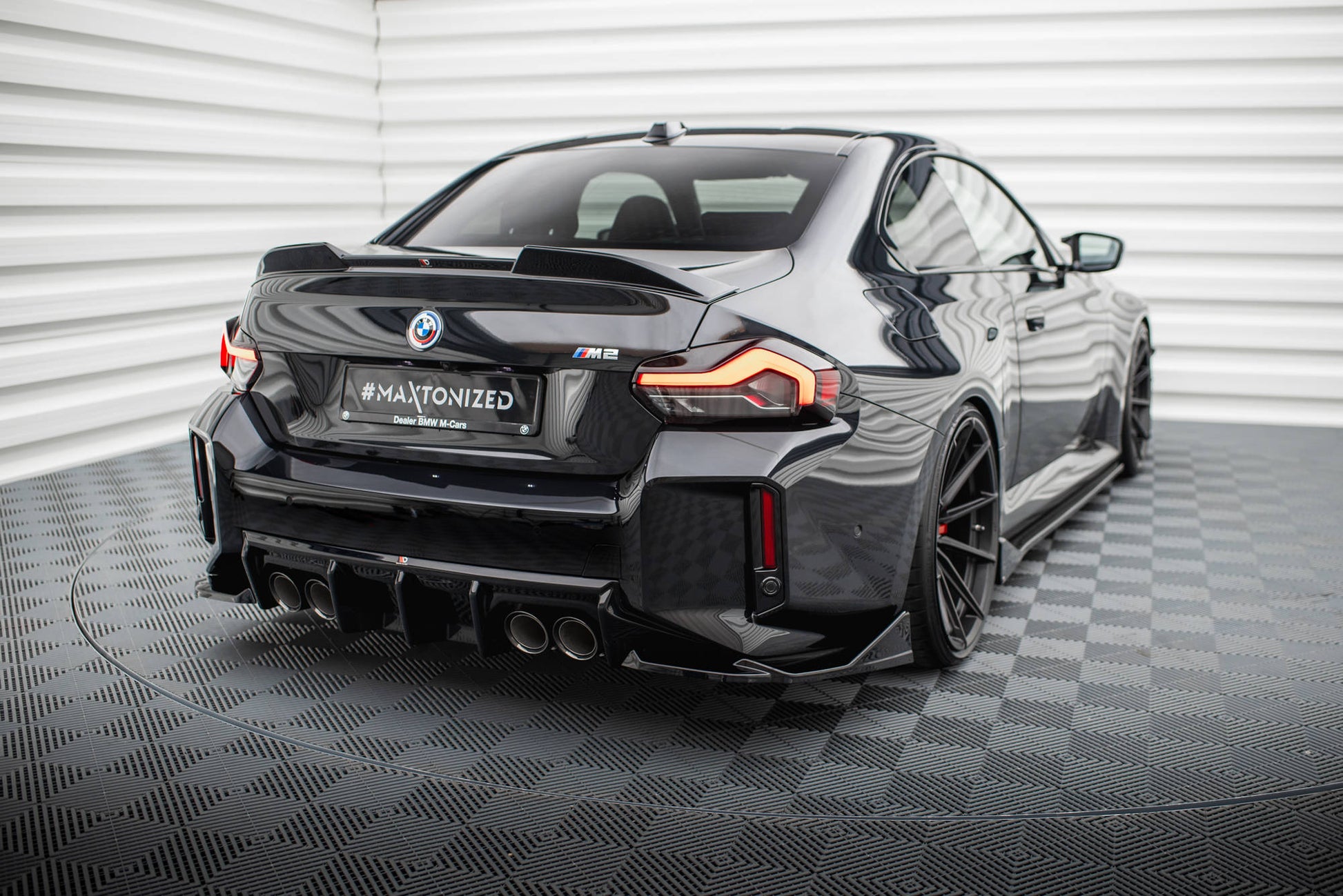 Rear Side Splitters V.4 (For rear valance v.1)  BMW M2 G87