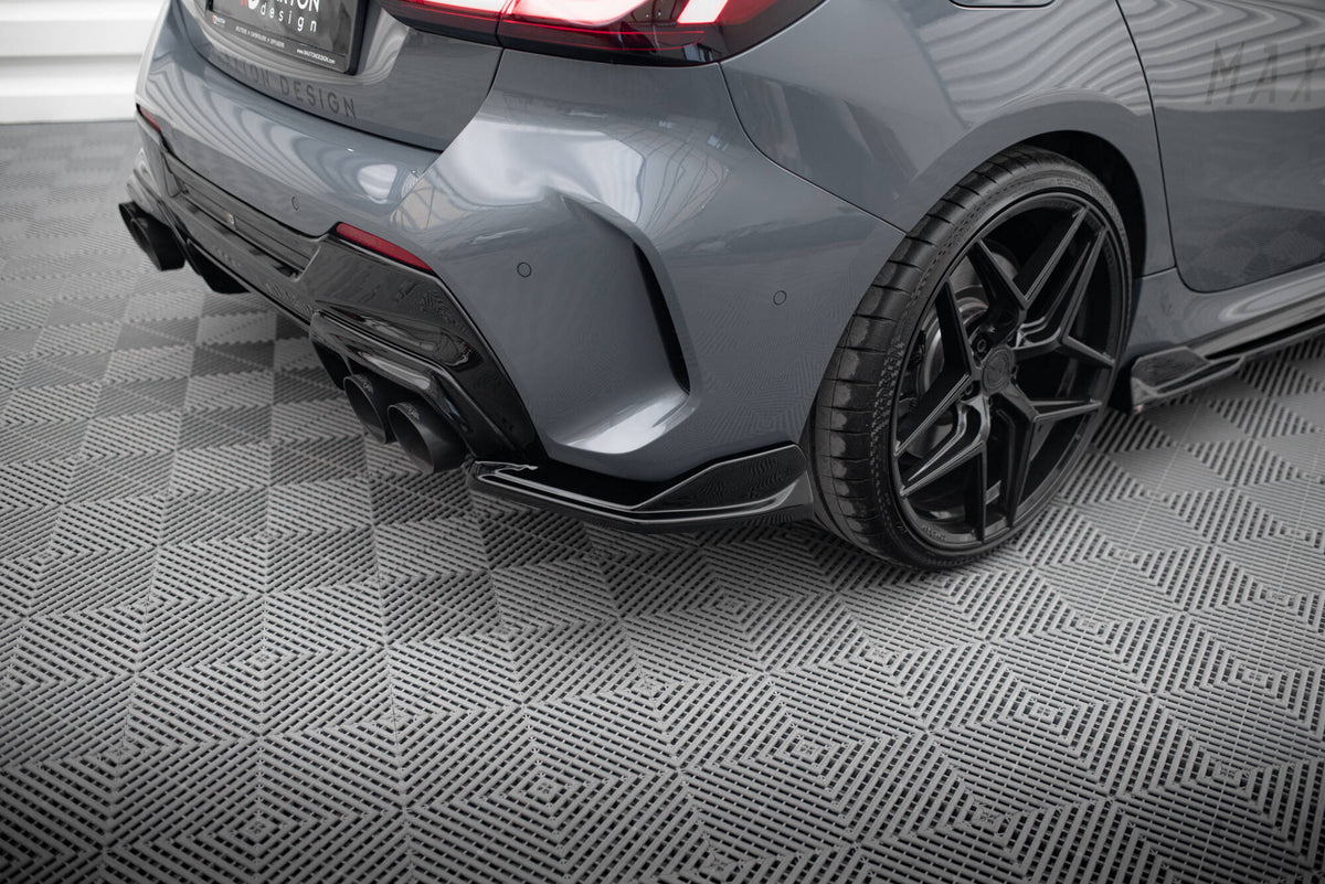 Rear Side Splitters V.4 for BMW 1 M-Pack /  M135i / 128ti F40