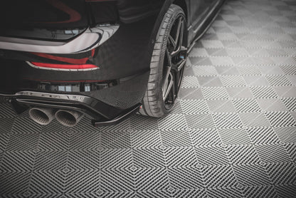 Rear Side Splitters V.4 for Volkswagen Golf R Hatchback Mk8