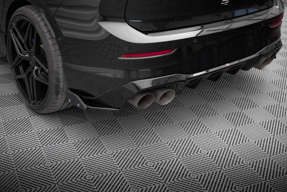 Rear Side Splitters V.5 + Flaps Volkswagen Golf R Hatchback Mk8
