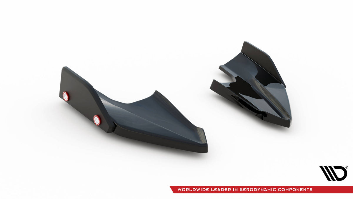 Rear Side Splitters V.5 + Flaps Volkswagen Golf R Hatchback Mk8