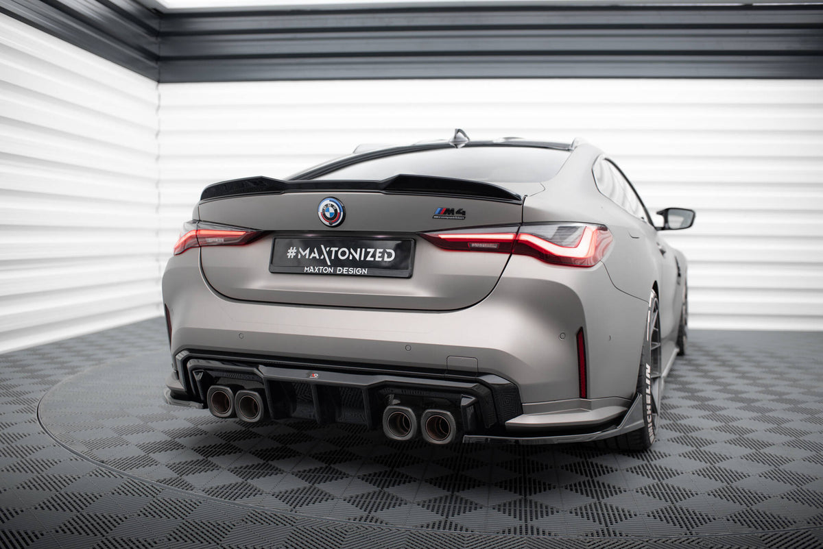 Rear Side Splitters V.5 (For rear valance v.1)  BMW M4 G82 / G82 Facelift