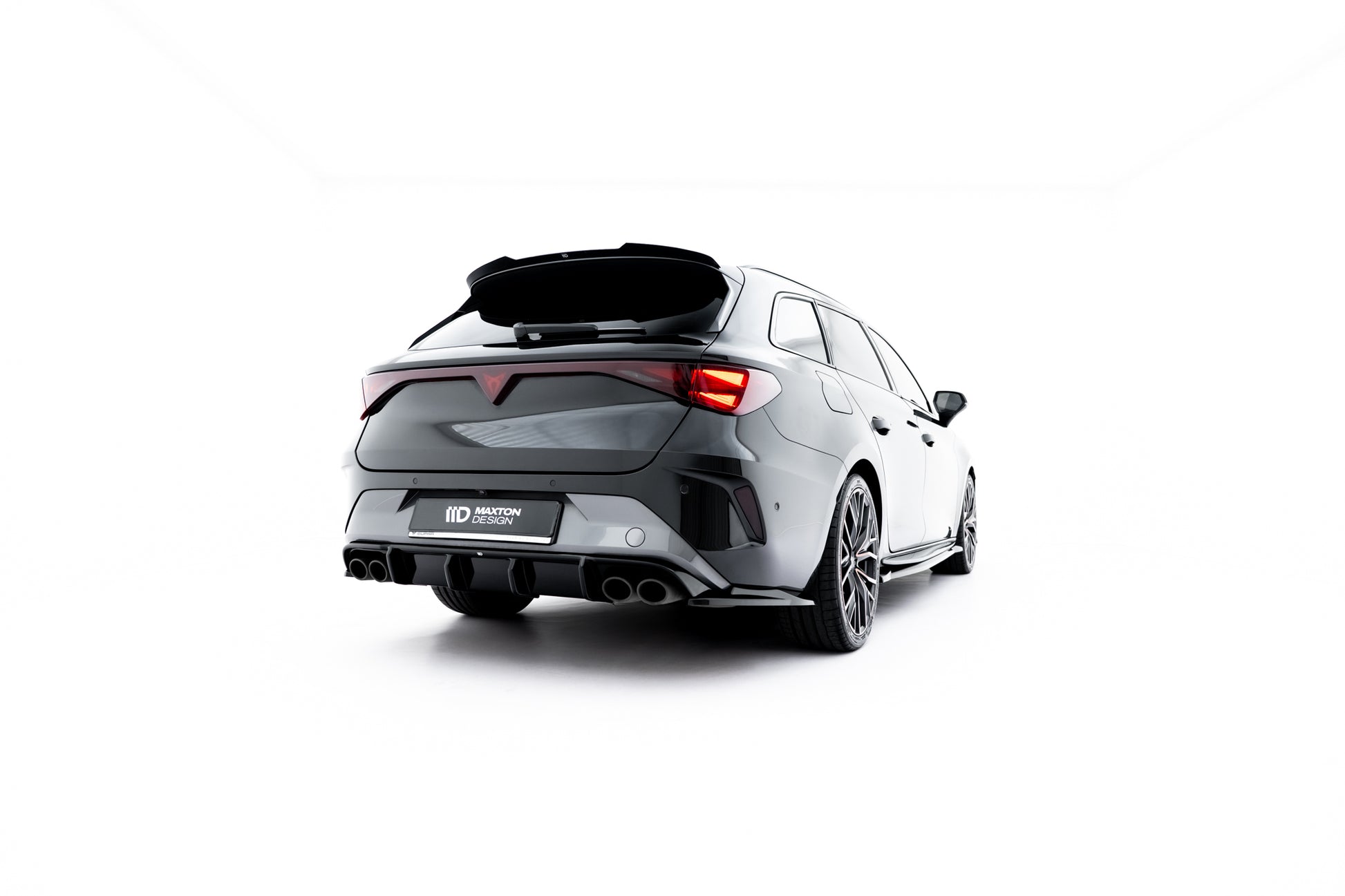 Rear Side Splitters V.6 Cupra Leon ST Mk1 Facelift