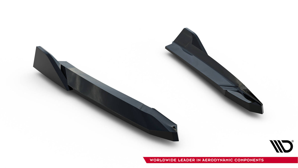 Rear Side Splitters V.8 Skoda Octavia RS Liftback / Combi Mk4