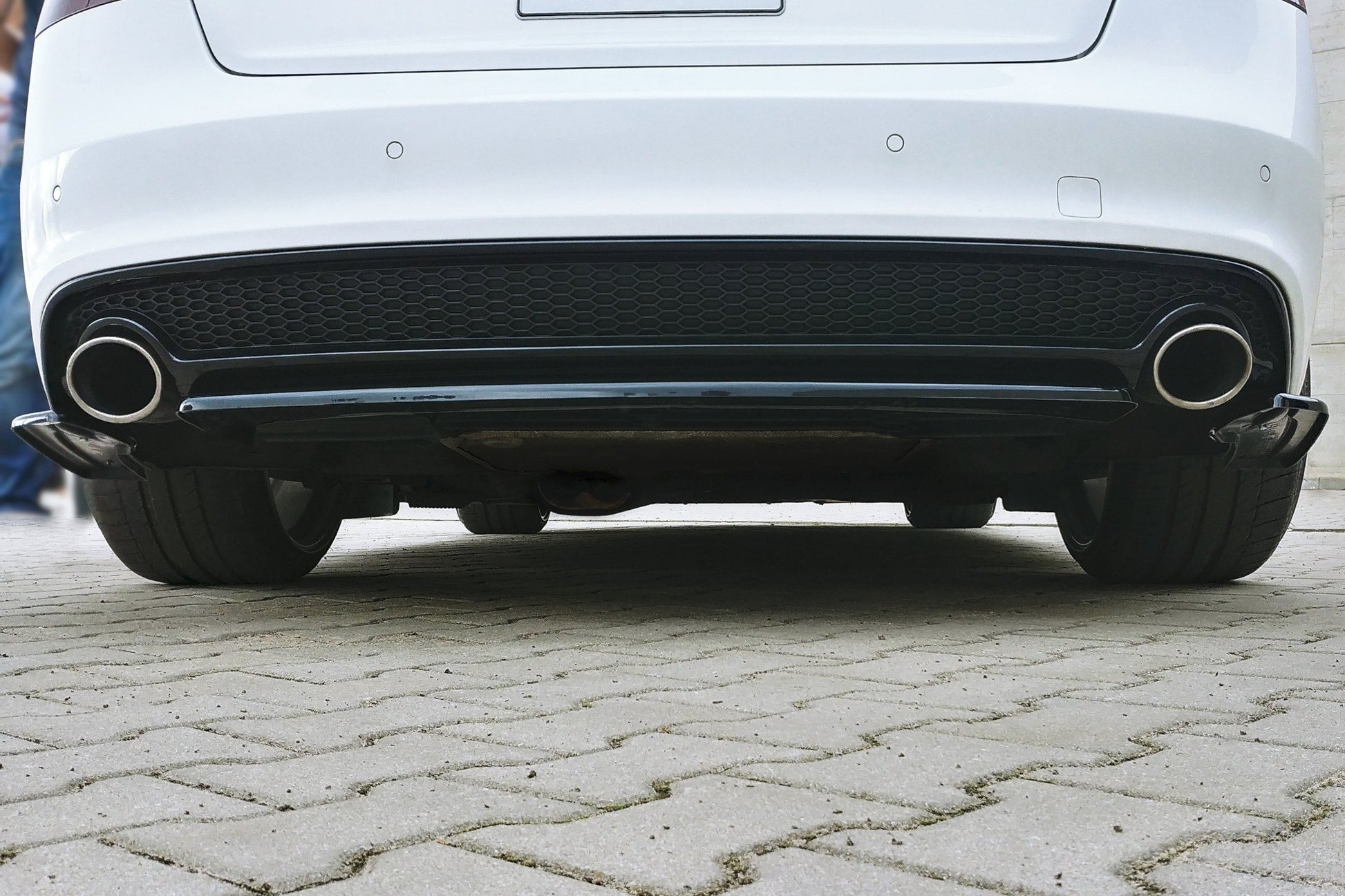 Rear Splitter Audi A5 S-Line 8T Facelift (without vertical bars)
