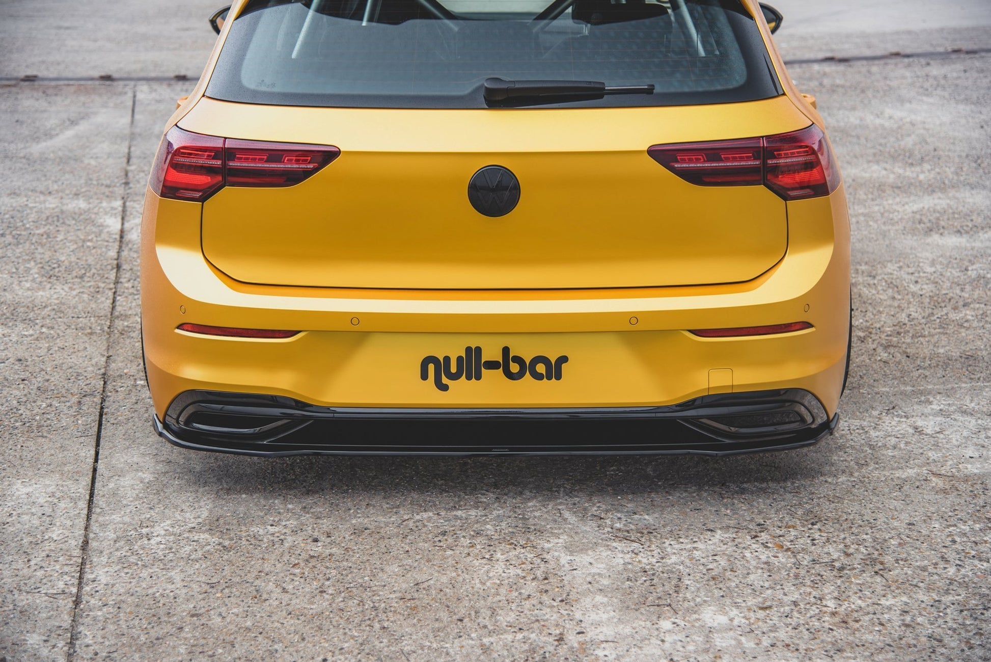 Rear Splitter Volkswagen Golf Hatchback Mk8