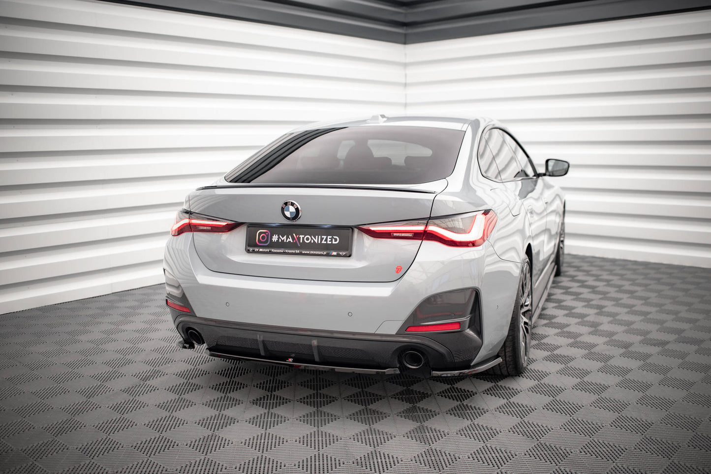 Rear Splitter for BMW 4 Gran Coupe M-Pack G26