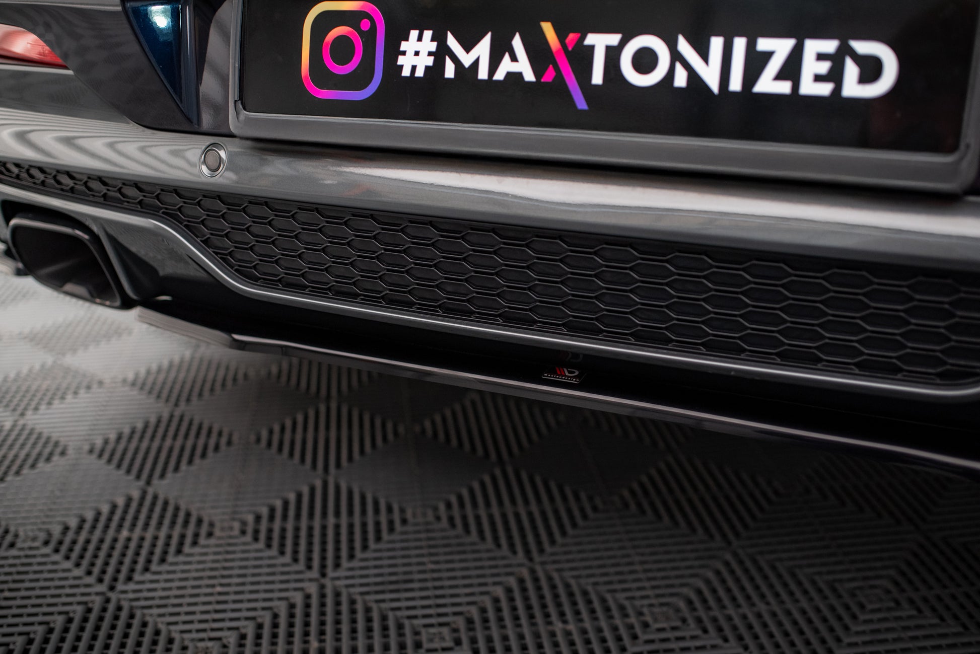 Rear Splitter for BMW X4 M40i G02