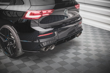 Rear Splitter for Volkswagen Golf R Hatchback Mk8 / Mk8 Facelift