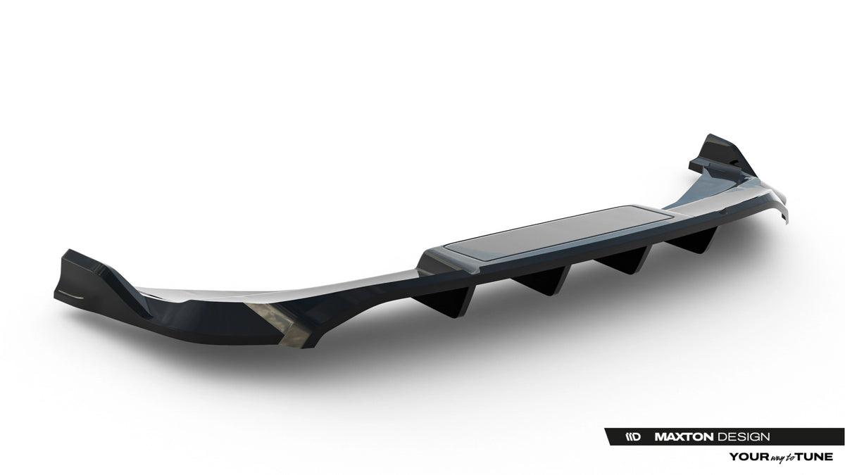 Rear Splitter (with vertical bars) Audi Q6 e-tron S-Line / SQ6 e-tron SUV / Sportback Mk1