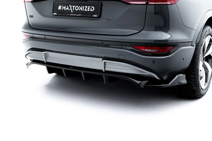 Rear Splitter (with vertical bars) Audi Q6 e-tron S-Line / SQ6 e-tron SUV / Sportback Mk1