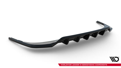 Rear Splitter (with vertical bars) Audi Q7 S-Line Mk2 Facelift