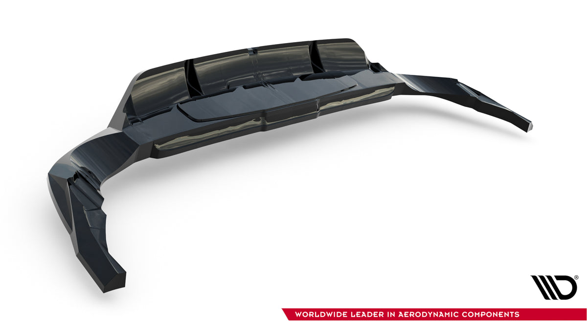 Rear Splitter (with vertical bars) Audi RSQ8 Mk1 Facelift