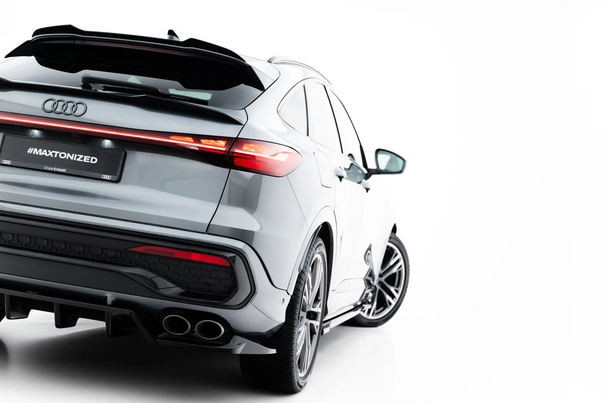 Rear Splitter with vertical bars Audi SQ5 Sportback Mk3
