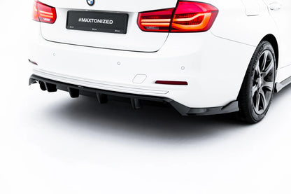 Rear Splitter (with vertical bars) BMW 3 Sportline Sedan / Touring F30 / F31