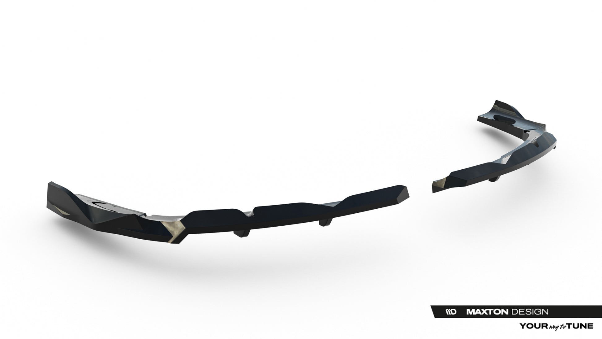Rear Splitter (with vertical bars) BMW X3 M-Pack G45