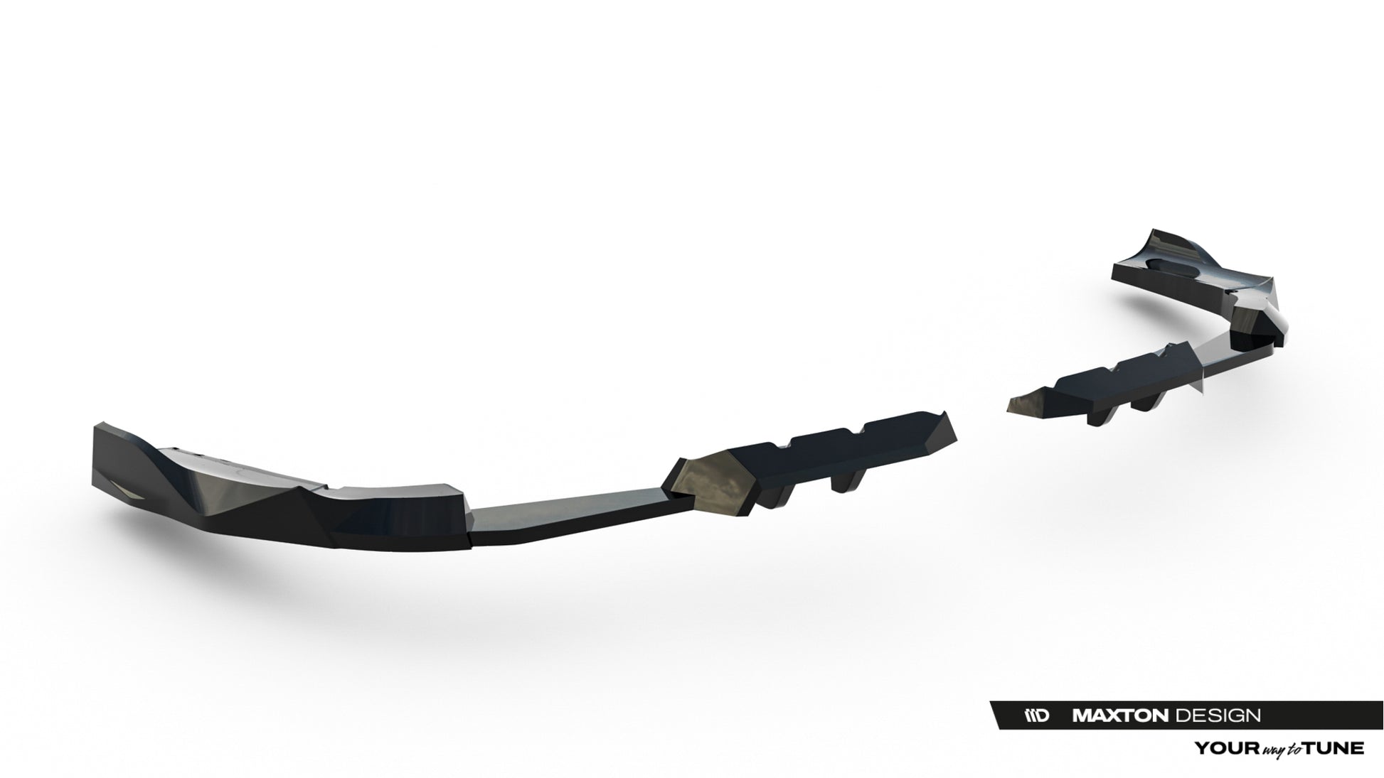 Rear Splitter (with vertical bars) BMW X3 M50 G45