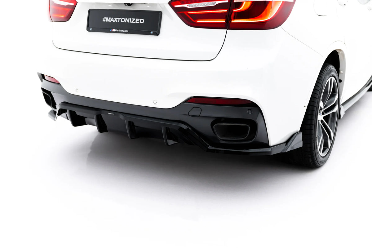 Rear Splitter (with vertical bars) BMW X6 M-Pack F16