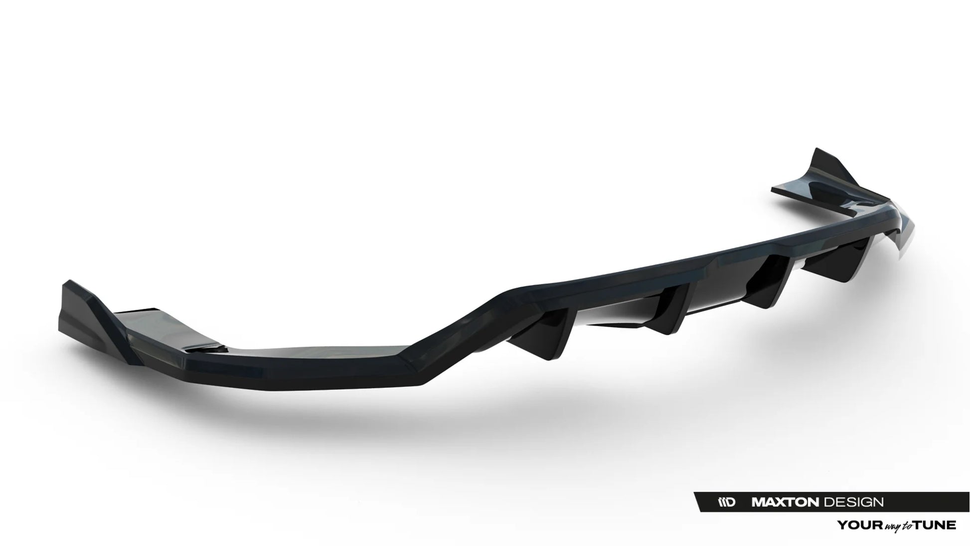 Rear Splitter (with vertical bars) BMW X6 M-Pack F16