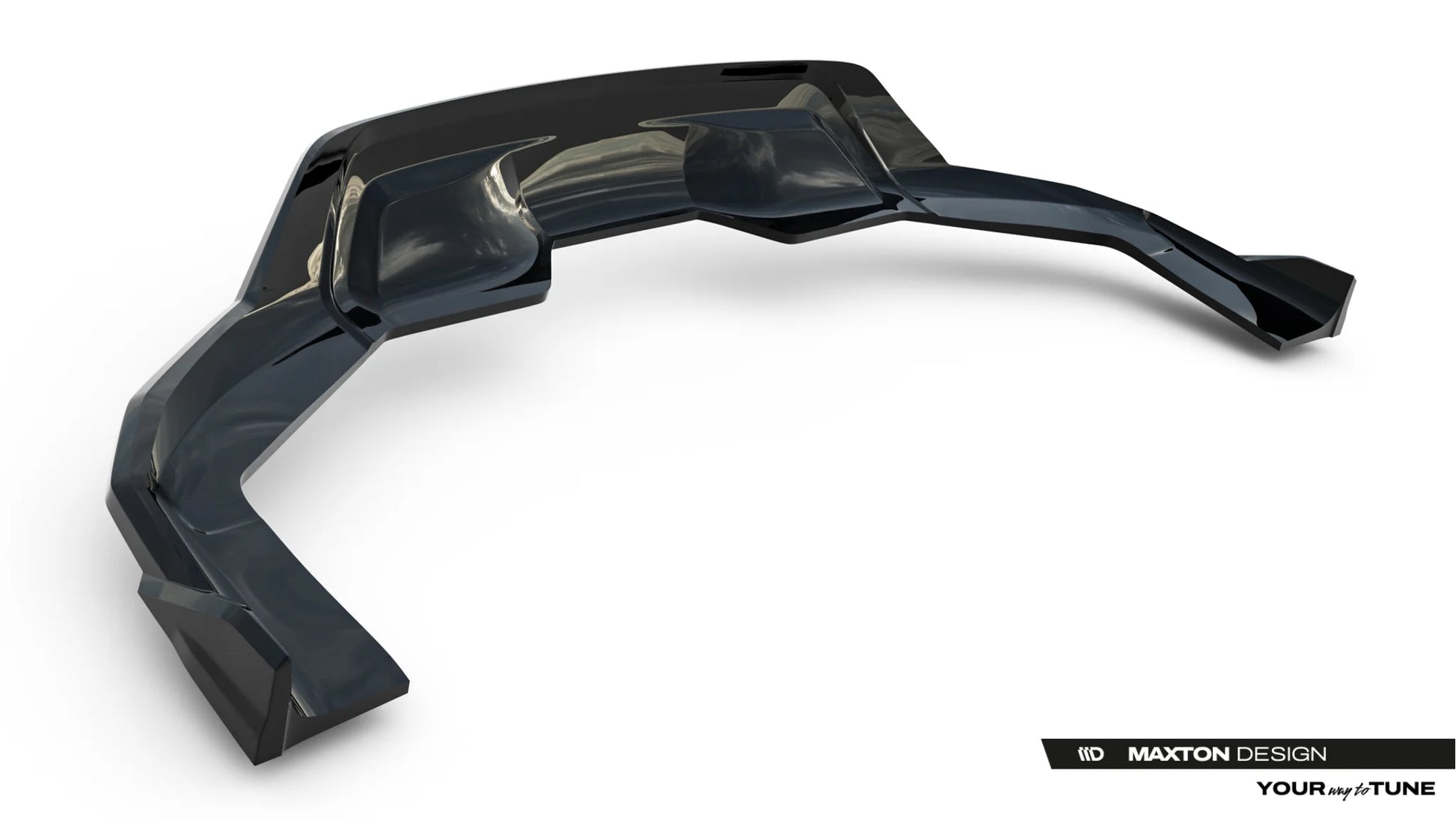 Rear Splitter (with vertical bars) BMW X6 M-Pack F16