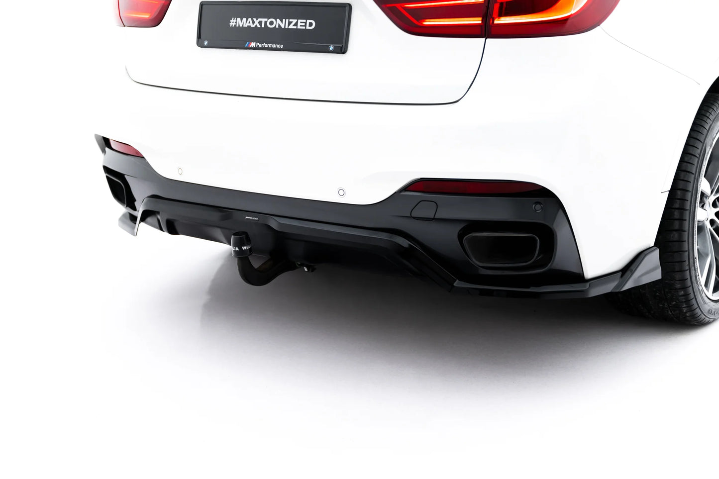 Rear Splitter (with vertical bars) BMW X6 M-Pack F16