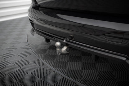 Rear Splitter (with vertical bars) BMW X7 M-Pack G07 Facelift