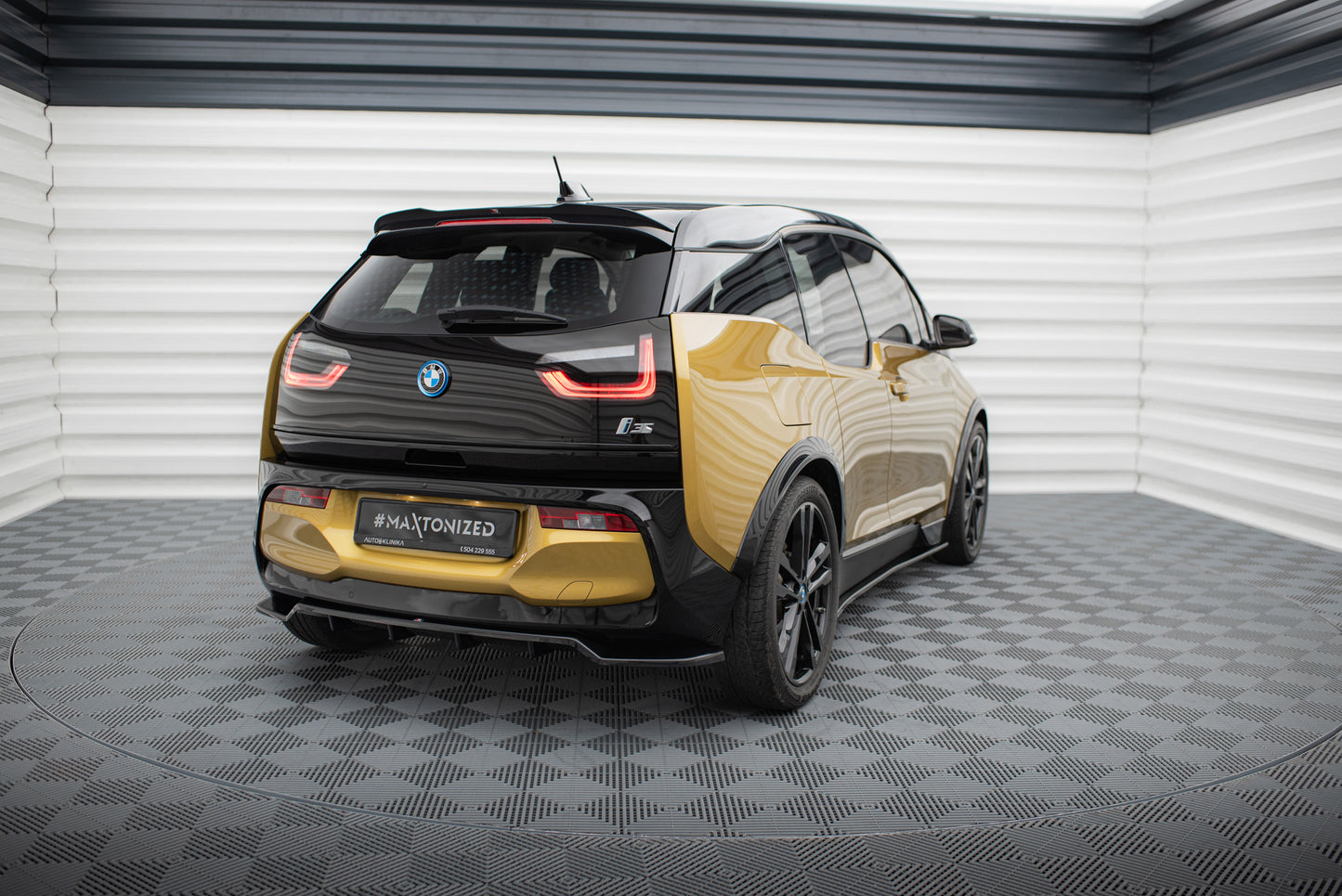 Rear Splitter (with vertical bars) BMW i3 S Mk1 Facelift