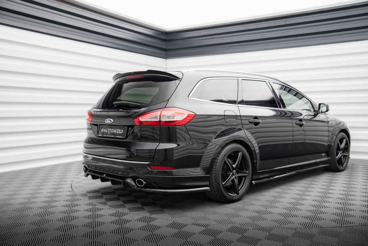 Rear Splitter (with vertical bars) Ford Mondeo ST-Line Estate Mk4 Facelift