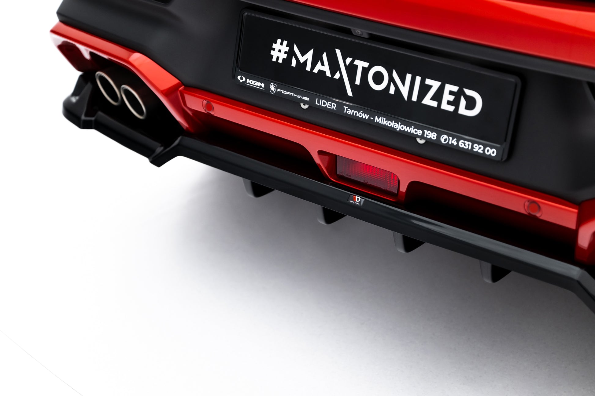Rear Splitter (with vertical bars) Forthing T-Five Mk1