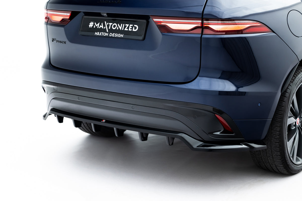 Rear Splitter (with vertical bars) Jaguar F-Pace R-Sport X761 Facelift