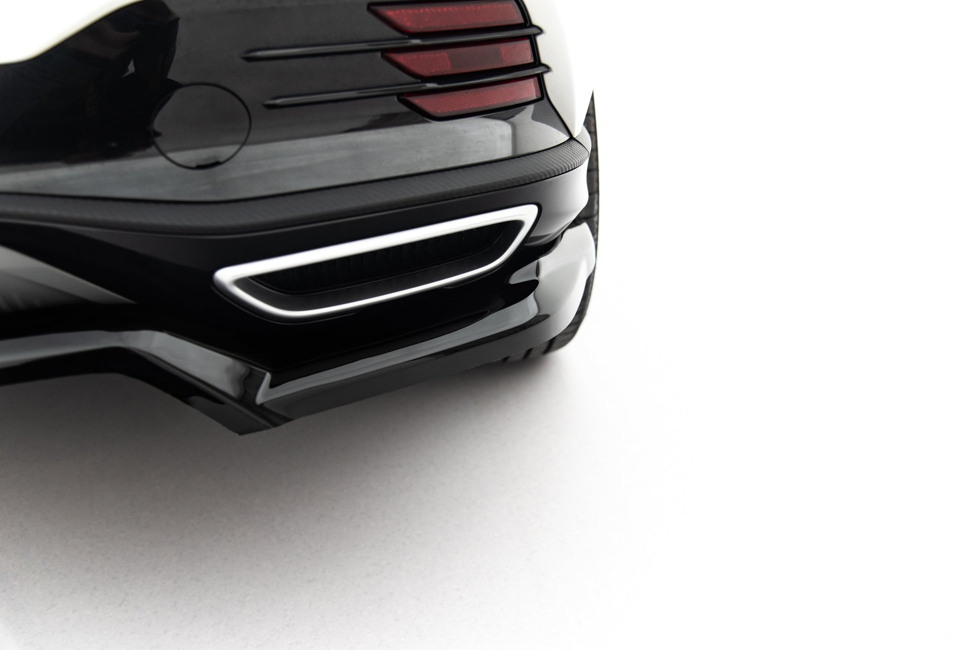 Rear Splitter (with vertical bars) MG HS Mk2