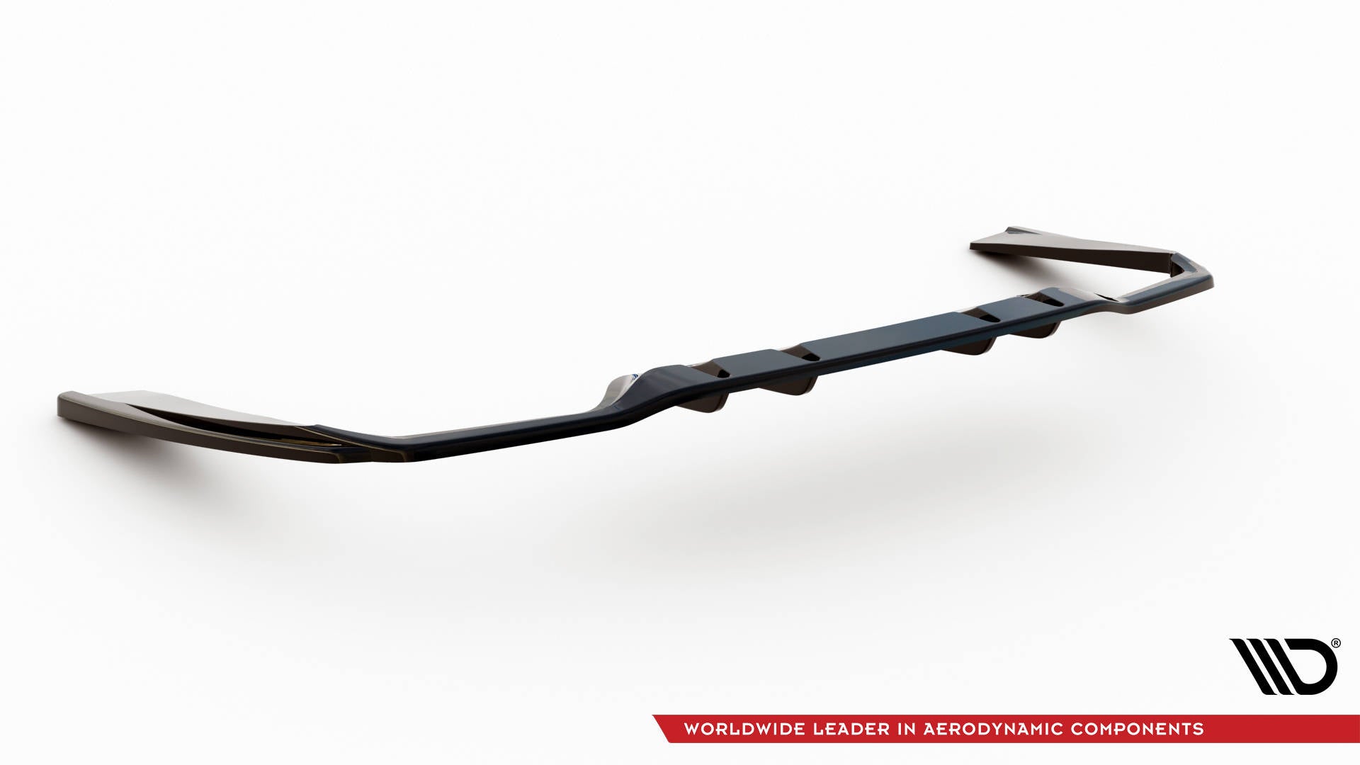 Rear Splitter (with vertical bars) Mercedes-AMG C 43 Sedan  W205 Facelift