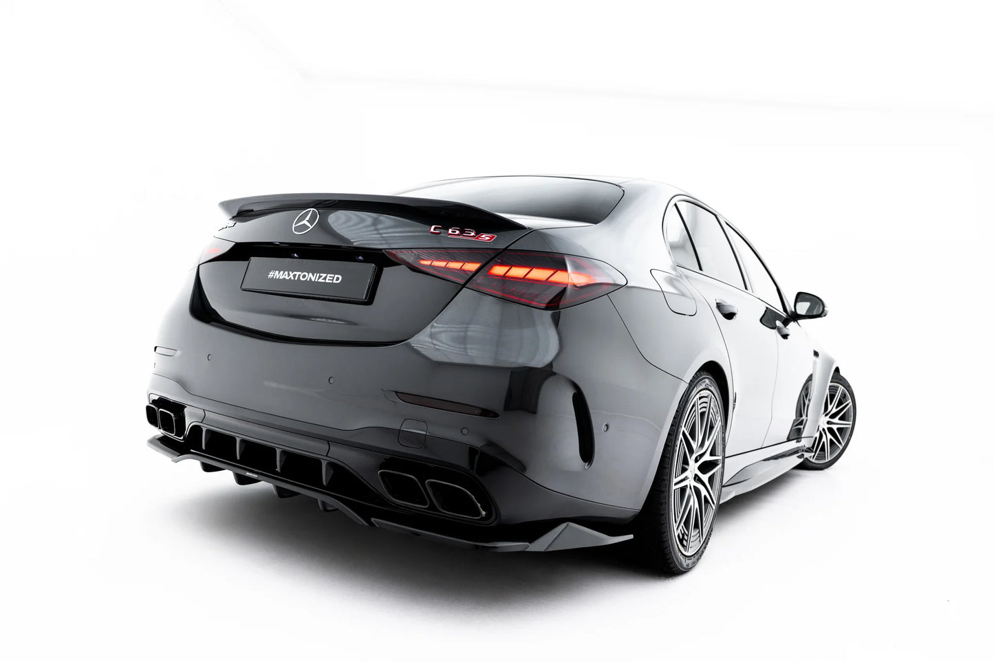 Rear Splitter (with vertical bars) Mercedes-AMG C63 Sedan / Estate W206 / S206