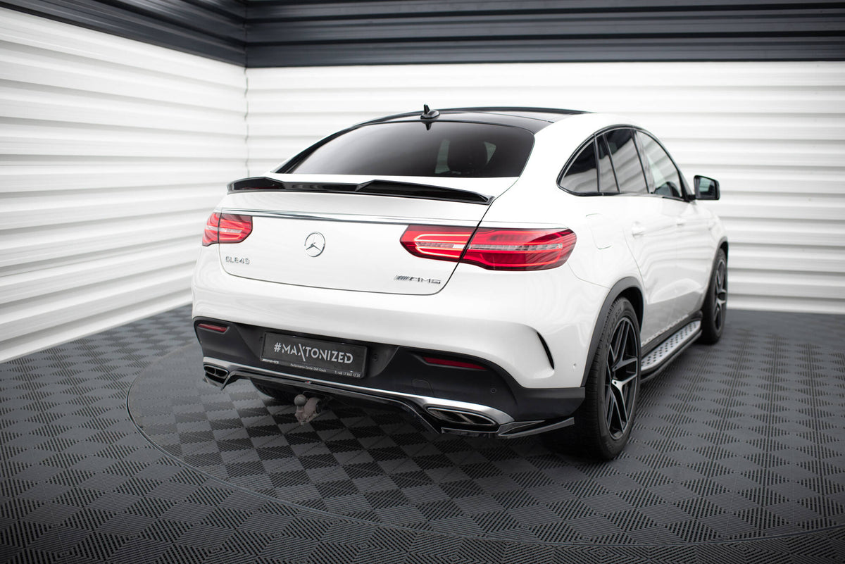 Rear Splitter with vertical bars Mercedes-AMG GLE 43 Coupe C292