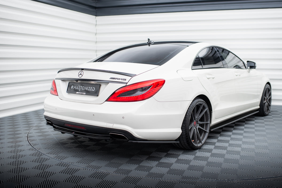 Rear Splitter (with vertical bars) Mercedes-Benz CLS AMG-Line C218