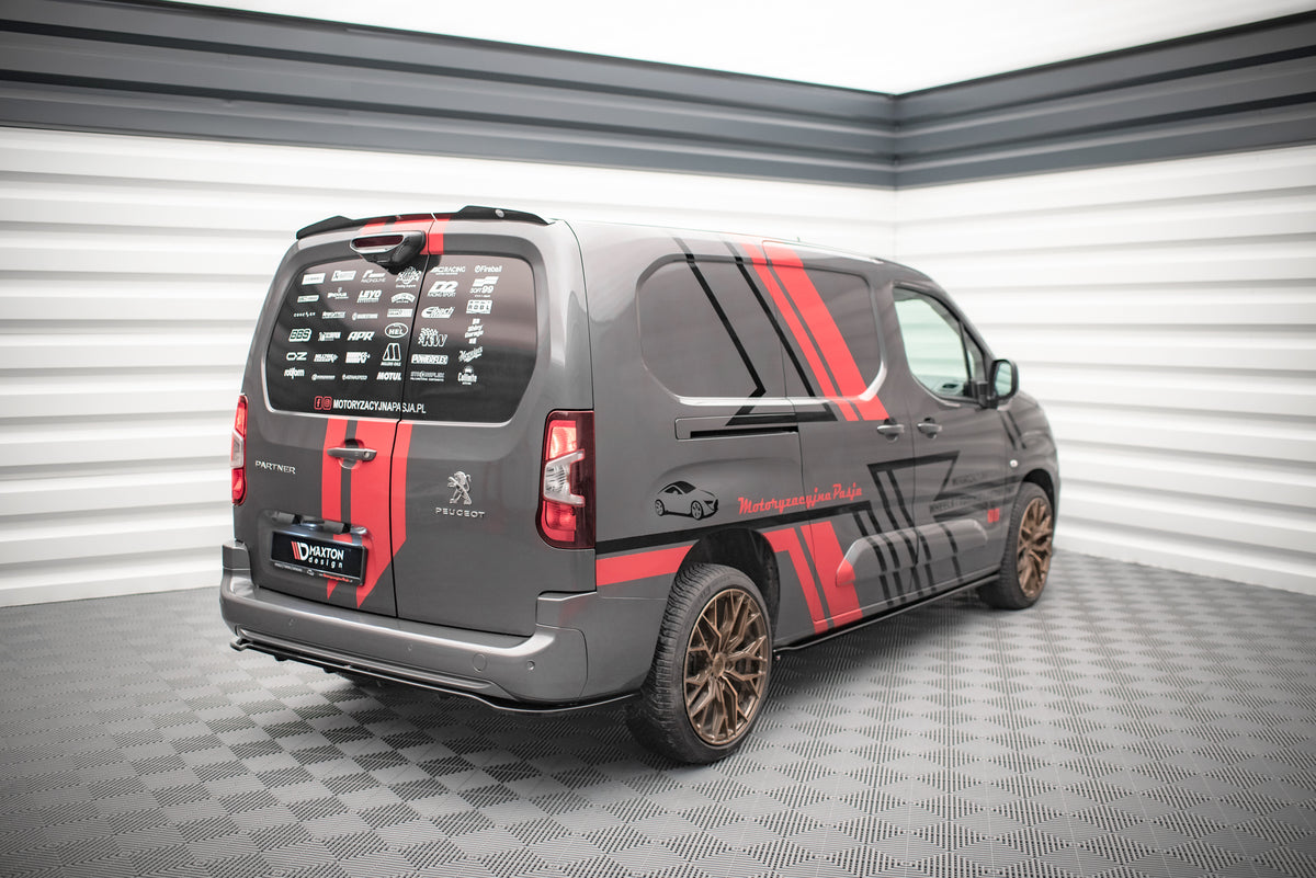 Rear Splitter (with vertical bars) Peugeot Partner Long Mk3