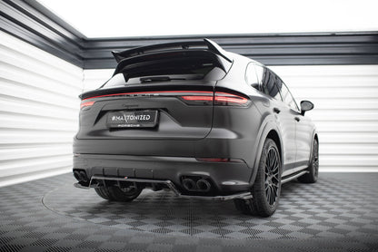 Rear Splitter (with vertical bars) Porsche Cayenne Sport Design SUV / Coupe Mk3