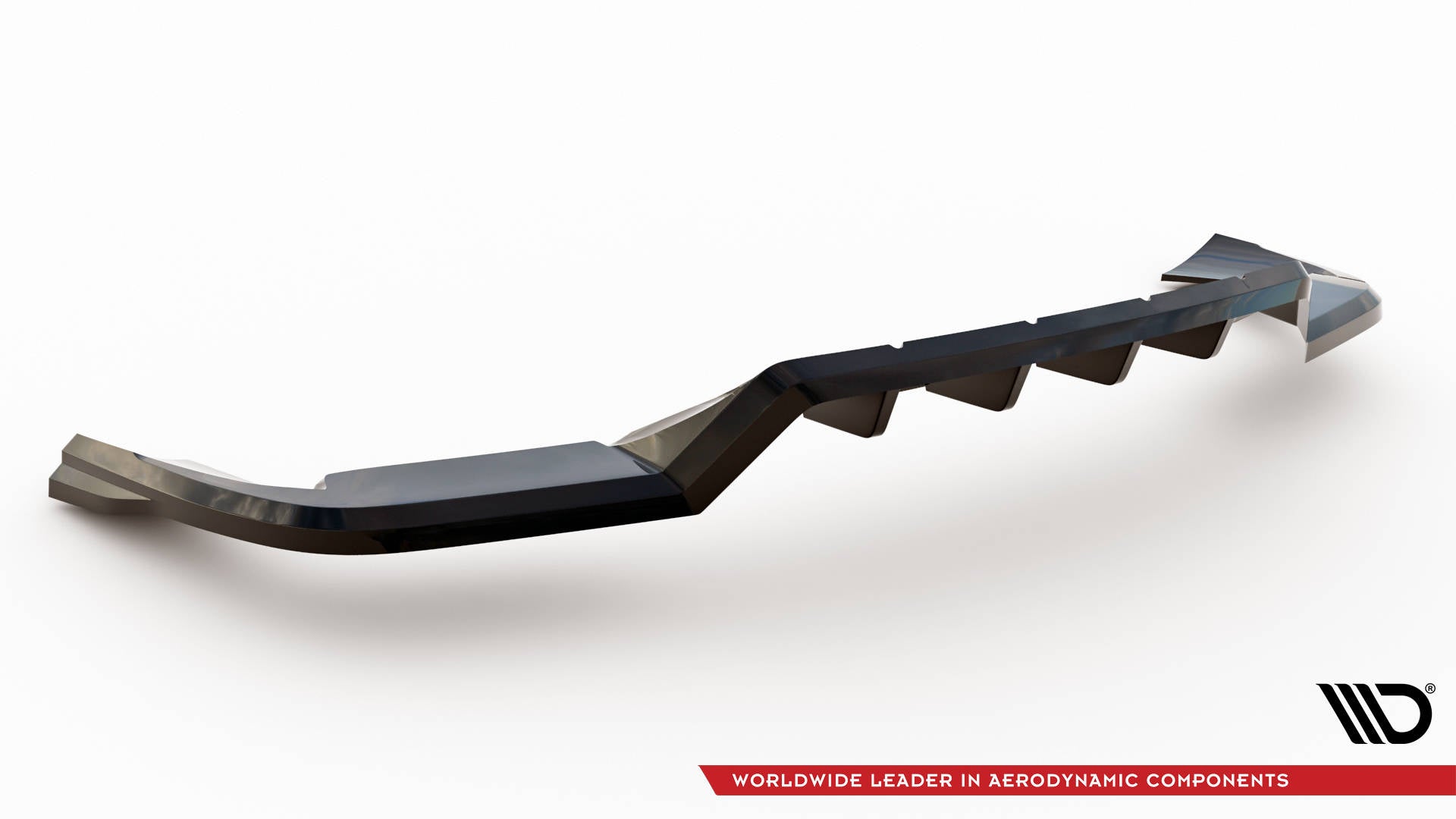 Rear Splitter (with vertical bars) Porsche Cayenne Sport Design SUV / Coupe Mk3