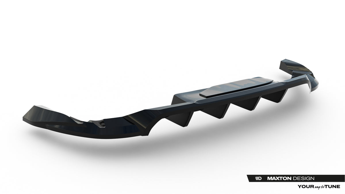 Rear Splitter (with vertical bars) Porsche Macan EV Mk1