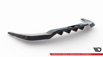 Rear Splitter with vertical bars Skoda Enyaq Coupe iV RS