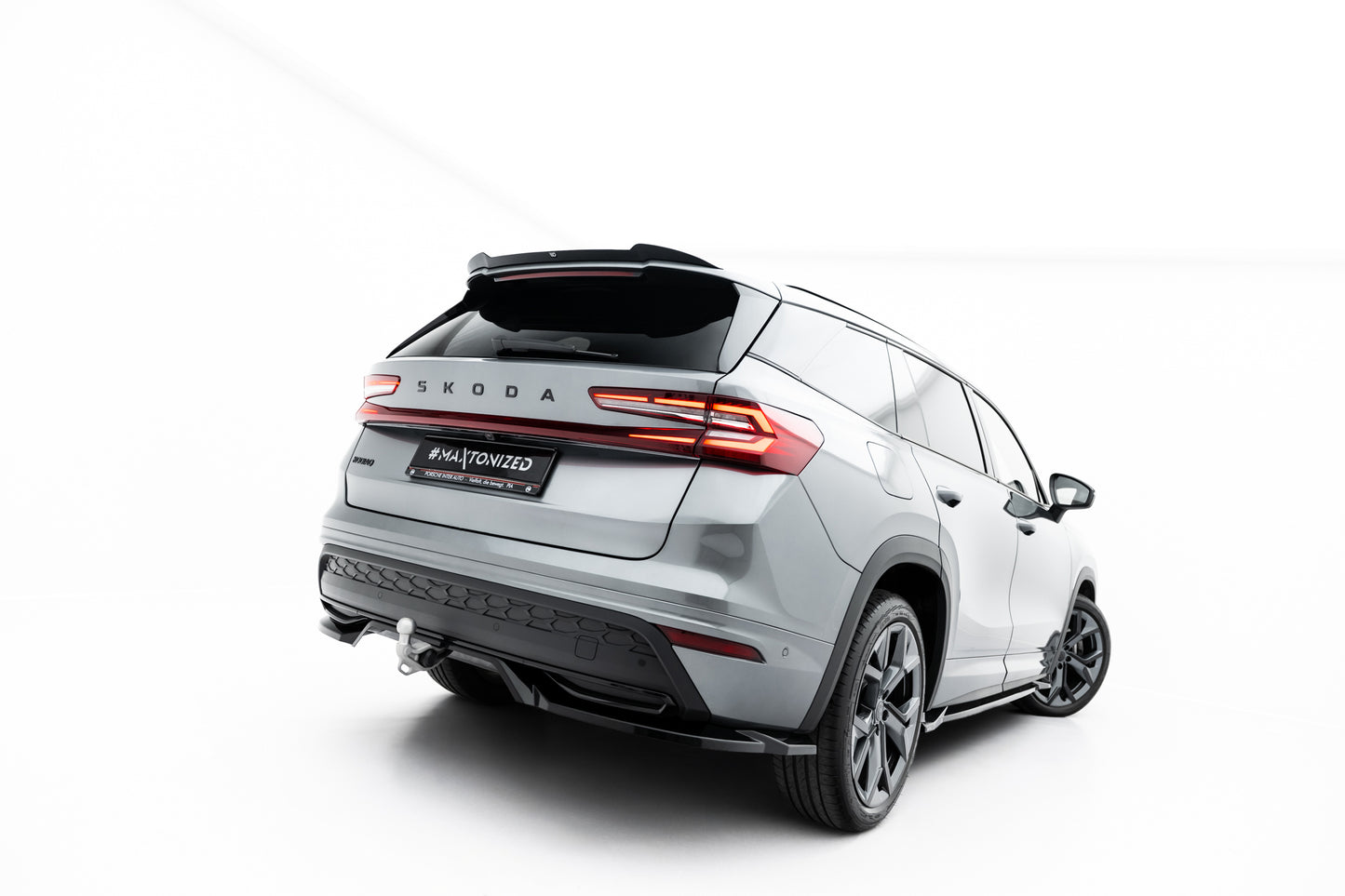 Rear Splitter (with vertical bars) Skoda Kodiaq Sportline Mk2