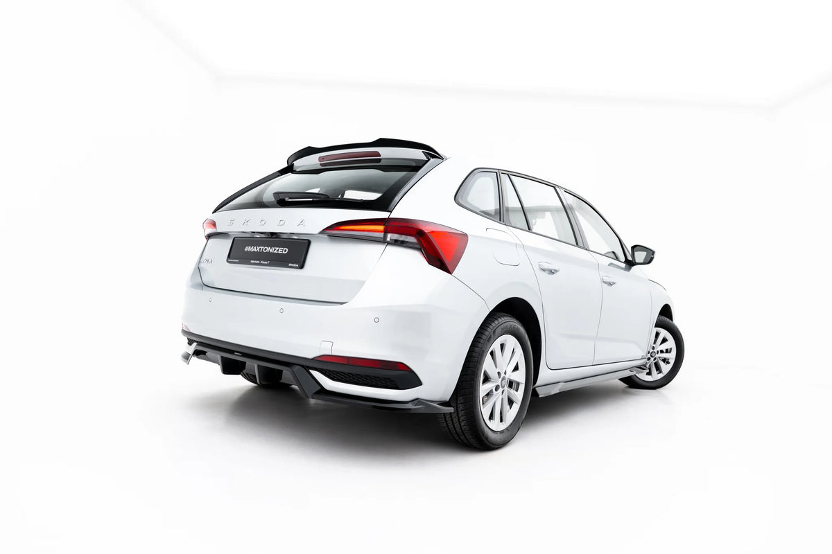 Rear Splitter (with vertical bars) Skoda Scala Mk1 Facelift