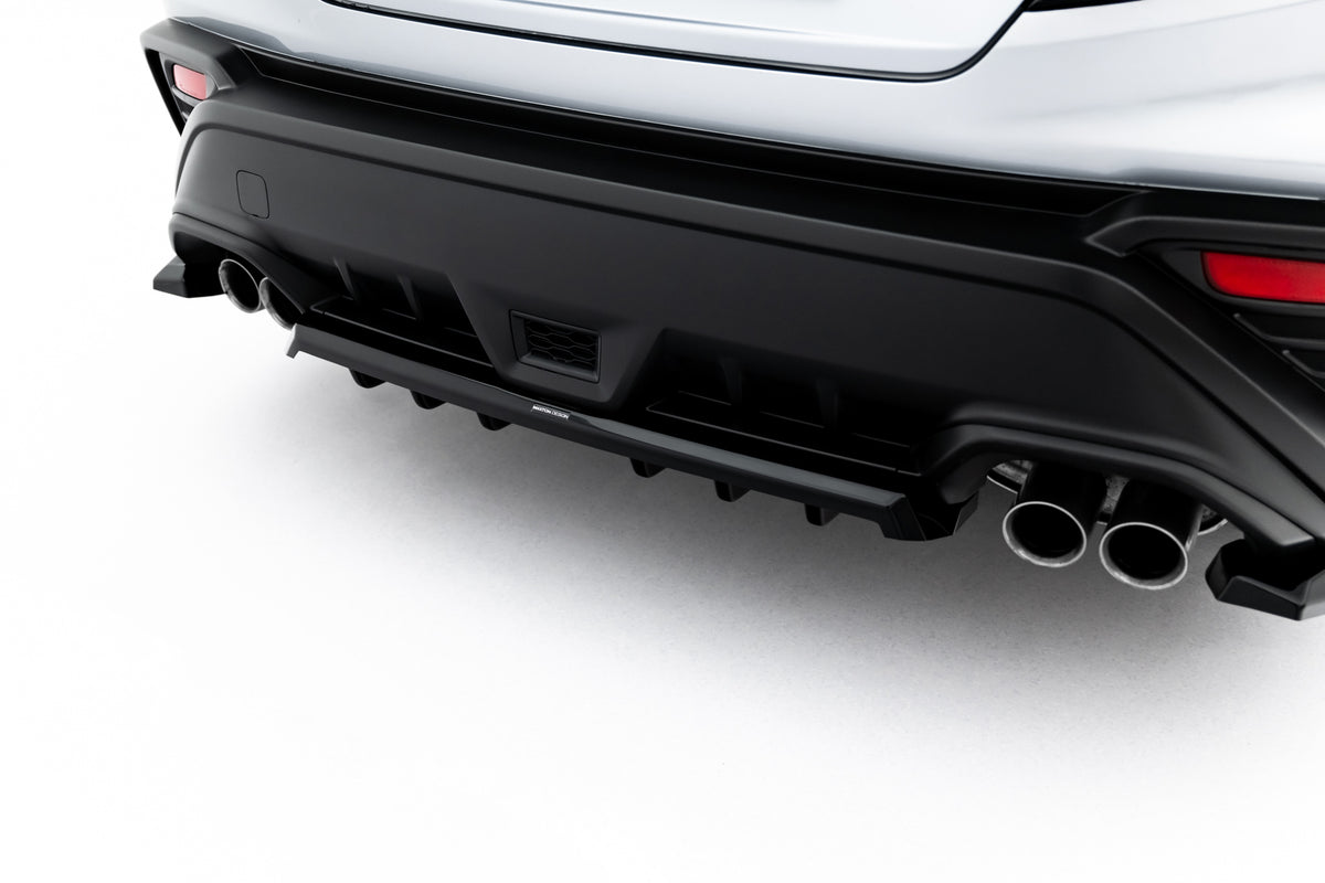 Rear Splitter (with vertical bars) Subaru WRX STI Mk2
