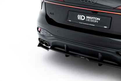 Rear Splitter (with vertical bars) V.1 Audi A6 S-Line C9