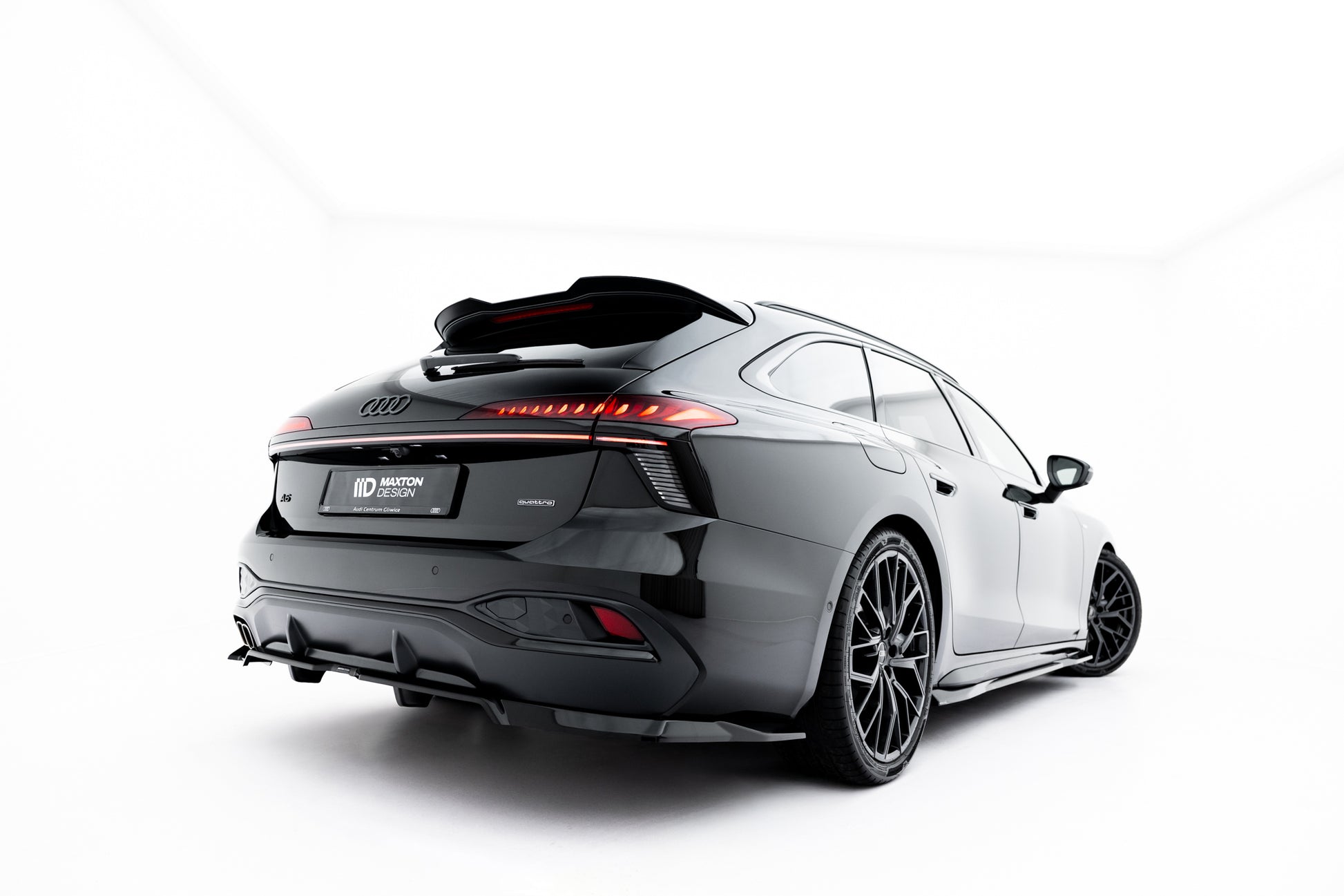 Rear Splitter (with vertical bars) V.1 Audi A6 S-Line C9