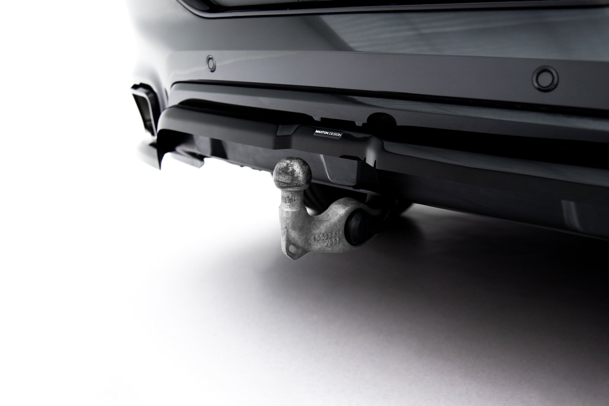 Rear Splitter (with vertical bars) V.1 BMW X6 M-Pack G06 Facelift