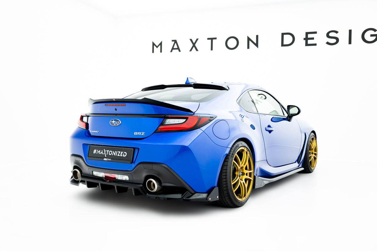 Rear Splitter (with vertical bars) V.1 + Flaps Subaru BRZ Mk2