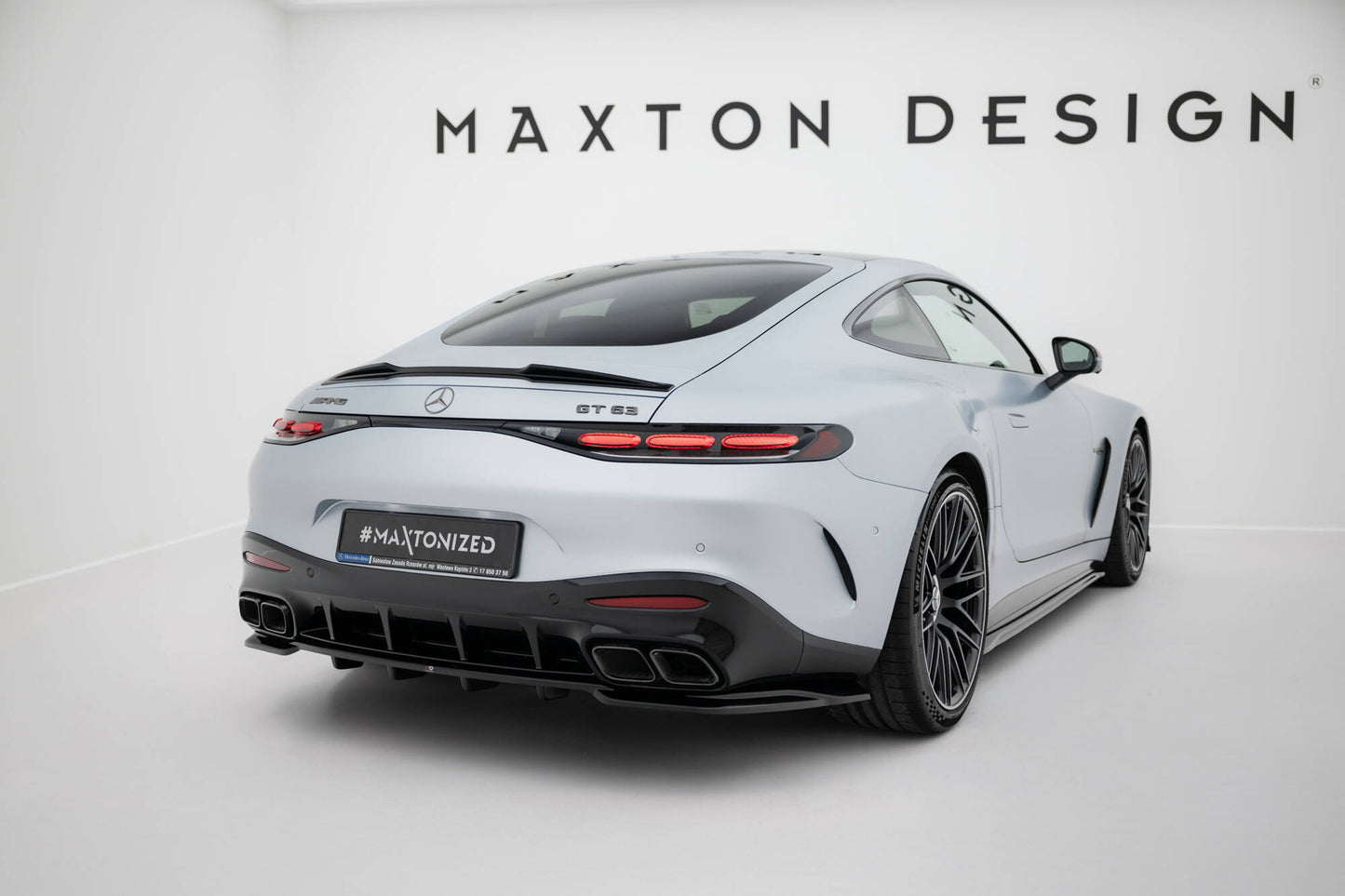 Rear Splitter (with vertical bars) V.1 Mercedes-AMG GT 63 / 55 / 63 S E Performance C192